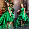 emerald green pageant gowns
