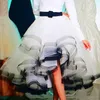 Vestidos Saudi-Arabien Bateau Lange Ärmel Puffy Ballkleid Rüschen Prinzessin Kleider für besondere Anlässe Schärpe Hübsche Abendkleider Abendkleid