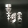New Universal Titanium Nail 10/14/18mm Female Domelss Titanium Dab Carb CapGlass Bong Water Pipes Free Shipping