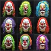 Scary Clown Masker Volwassen Halloween Evil Killer Fancy Dress Horror Jolly Latex Haar Vol Gezichtsmaskers Party Kostuum Cosplay Accessoire