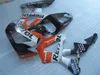 Injektionsformad 100% Fairing Kit för Honda CBR900RR 00 01 Silver Röd Svart Fairings Set CBR929RR 2000 2001 OT24