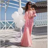 Abbigliamento estivo per la famiglia abbinato maxi chiffon solido Abiti per la madre figlia Look per la famiglia Abbigliamento Spiaggia mamma e figlia abbinati dr1586467