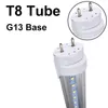 LED T8 Tube 0,6m 2ft 12W 1100LM SMD 2835 Ljuslampor 2 fot 600mm 85-265V ledbelysning fluorescerande