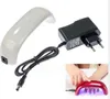 Nieuwe schattige Nail Art Gel Polish Lamp LED Light Dryer Nail Finger Dry Modieuze gratis verzending