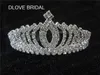 Tiara de corona de cristal vintage con peine Accesorios para el cabello nupcial de alta calidad para bodas Tiaras de quinceañera Coronas Pageant Rhineston1520119