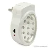 Rechargeable Home Wall Light Lampka awaryjna Zasilanie Żarówka US Plug 110-240 V E00195 Bard