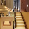 0.6W LED Wall Plinth Recessed Footlight Stairs Steps Aisle Lighting Lamp Corridor Porch Hallway Villas Night Light