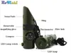 1個の多機能の軍事サバイバルキット虫眼鏡笛のコンパス温度計LEDライト