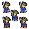 10pcs Teenagers patches kids badges for clothing iron embroidered patch applique iron on patches sewing accessories for clothes