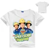 Zomer jongens kleding kids t-shirt jongen 2017 brandweerman sam kleding cartoon korte mouwen kinderen brandweerman sam jongens t-shirt meisjes tops8183860