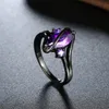 2017 Ny blandad storlek Mixed Styles Eternal Love Noble Smycken Engagement Bröllop Ringar Hjärta Ljusa Crystal Rings Vintage Diamond Rings