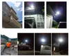 High Power 20W 30W Solar Powered LED Street Lights Outdoor Flood Lights Solar LED Garden Lamps med fjärrkontroll