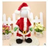 Toy Christmas Santa Claus Singing Electric Toys Twisted Hip Twerking för barn Xmas Dekorationer Julklappar Wiggle Hip Gratis frakt