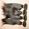 8A Malaysian RAW Straight Hair Weave Weft 4pcs/lot unprocessed human hair bundles fast shipping