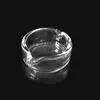 5pcs per lot Glass Ashtray Dish Dabber GLASS DAB DISH oil dabber Worked Concentrate Dish ashtray ash tray DABBER EXTRACT DEVICES for Smoking