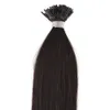 #1 I-tip Pre-bonded Brazilian Human Hair 1g strand 100g set 20 #1 #2 #33 #613 Hair Extensions Silky Straight 230Q