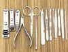 14 stücke Maniküre Set Nail art Ausrüstung mit Nagelschneider Clipper Dateien Schere Abgestorbene Haut Gabel Messer Nagel Maniküre Pflege Werkzeuge