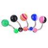 Wholesale Promotion 110PCS Mixed Models/Colors Body Jewelry Set Resin Eyebrow Navel Belly Lip Tongue Nose Piercing Bar Rings