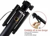 Plug and play venda de alta qualidade mini monopé com fio 18580 cm suporte dobrável selfie stick para xiaomihuaweimeizusamsung7991513