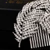 Moda Gelin Düğün Tiaras Çarpıcı Rhinestone Fine Comb Gelin Mücevher Aksesuarları Kristal Saç Fırçası LY687792104
