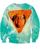 2015 Ny Ankomst Danny Dorito Crewneck Sweatshirt Sexiga svettar Danny Devito i Nacho Cheese Flavour 3d Jumper för kvinnor Män