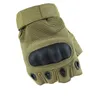 Paintball Airsoft Shooting Hunting Tactical Half Finger Gloves Outdoor Sports Motocycle Cycling Glyes No08-052