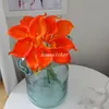 Blom dekorativ blomma konstgjord 20 färg mini calla lily bunt för bröllop dekoration