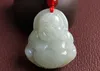 Bra Hotan White Wek-Jin "(charm) till Buddha. Manuell skulptur halsband hängsmycke