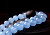 2017 hot sale natural manual diy luz azul calcedônia contas 4mm 6mm 8mm 10mm 12mm jade luz azul Jade Bead Fit Pulseira Colar