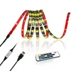 RGB LED-remsor 5050 30LED M DC 5V USB Ljus Vattentät Flexibel Neon-tejp 1m-5m Lägg till fjärrkontroll för TV-bakgrund