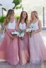 Modest Long Bridesmaid Dresses Without Blouse Tulle Skirts Tiered Ruffles Custom Made FloorLength Cheap Long Bridesmaid Skirts 208377126