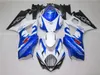 스즈키 GSXR1000 2005 용 고품질 페어링 파란색 흰색 검정색 사출 성형 페어링 키트 GSXR1000 05 06 OT67