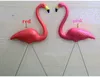 1Pair-2pcs Ornamentos de jardim Alto Simulado Flamingo Yard e Gramado ou Arte ao ar livre Acessórios para festa de decoração