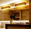 Estilo japonês moderno conduziu a lâmpada de parede de madeira de carvalho luzes arandela para o quarto casa lightingwall arandela luz de parede de madeira maciça LLFA5979145