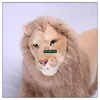 Dorimytrader Huge Simulation Animal Lion Stuffed Toy Home Decoration Photography Props Kids Gift 51inch 130cm DY60767