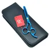 5.5inch Meisha 2017 Nuovo Vendita calda Sharp Parrucchieri Abbigliamento Forbici JP440C Barbers Decas Capelli Blu Capelli TESOURA Strumenti 1PCS, Ha0093