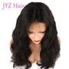 Natuurlijke Kleur Volledige Kant Pruiken Body Wave Menselijk Haar Braziliaanse Peruviaanse Maleisische Indiase Body Wave Lace Front Menselijk Haar Pruiken met Baby Haar