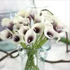 Konstgjord Calla Lily Flower 34cm Hem Garden Decor Party Fake Blommor Bröllopsdekorationer 10 färger för val