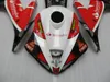 Kit de carénage en plastique moulé par Injection pour Yamaha YZFR1 2004 2005 2006 ensemble de carénages rouge noir YZF R1 04 05 06 OT04