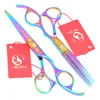 6.0inch Meisha 2017 Nouveaux Tesouras Sharp Ciseaux Sharp Strip Ciseaux Set Salon Cheveux Beauté Ciseaux Ciseaux Barber Styling Tool Ciseaux de coiffure de coiffure, ha0085