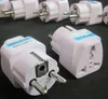 100PC / LOT Universal 2 Pin AC Power Electric Plug Adapter Converter Travel Power Charger UK / US / AU till EU-kontaktadapter