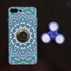 Fidget spinner Phone Cases этнический стиль Finger Spinner Phone Case shell для iPhone 6 / 6S / 6 Plus/7 / 7Plus задняя крышка телефона