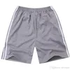 Été hommes plage loisirs pantalons courts sport gym bermuda surf solide coton shorts de sport lâche boardshorts fitness hommes 3 couleurs