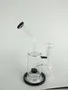 20 cm de hauteur, taille du joint: 14 mm D: 6 cm plate-forme pétrolière en verre noir