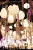 Idee per matrimoni del gigante Elegante fiore di seta artificiale Wisteria decorazioni per matrimoni vite 3forchi per pezzo più quantità più beautif8195666