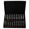 22pcs Sizes Tattoo Tips 304 Stainless Steel Steel Tattoo Nozzle Tips for Needles Set Kit Tattoo Body Art5076527