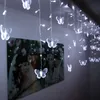 96 diod LED 3.5m 216 led 5m LED motyl sznurek led AC220V wodoodporna kurtyna lampki świąteczne boże narodzenie nowy rok girlanda dekoracje ślubne UW