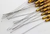 Punho de madeira puxando agulhas para micro anéis / loop frisado extensões de cabelo fio fios de ferro gancho puxar ferramentas de extensão de cabelo