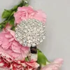 Whole- 12 PCS Silver Golden Rhinestone Sapik Pierścienie Serviette Holder Wedding Sermina 247a