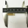 10Pcs \ Lot Freeshipping SMA-KE15 Conector hembra SMA chapado en oro Conectores coaxiales RF de montaje en placa PCB de soldadura recta dental larga